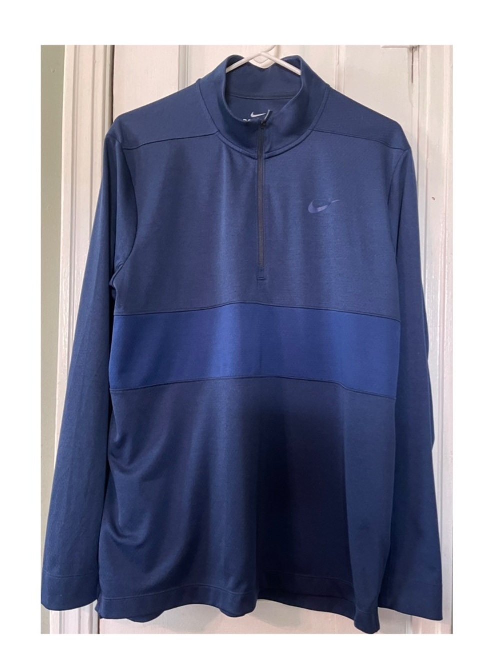 Nike Two-Tone Blue Dri-FIT Pullover